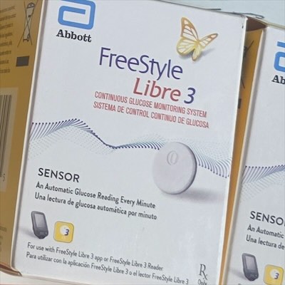 Sealed FreeStyle Libre 3 sensor boxes